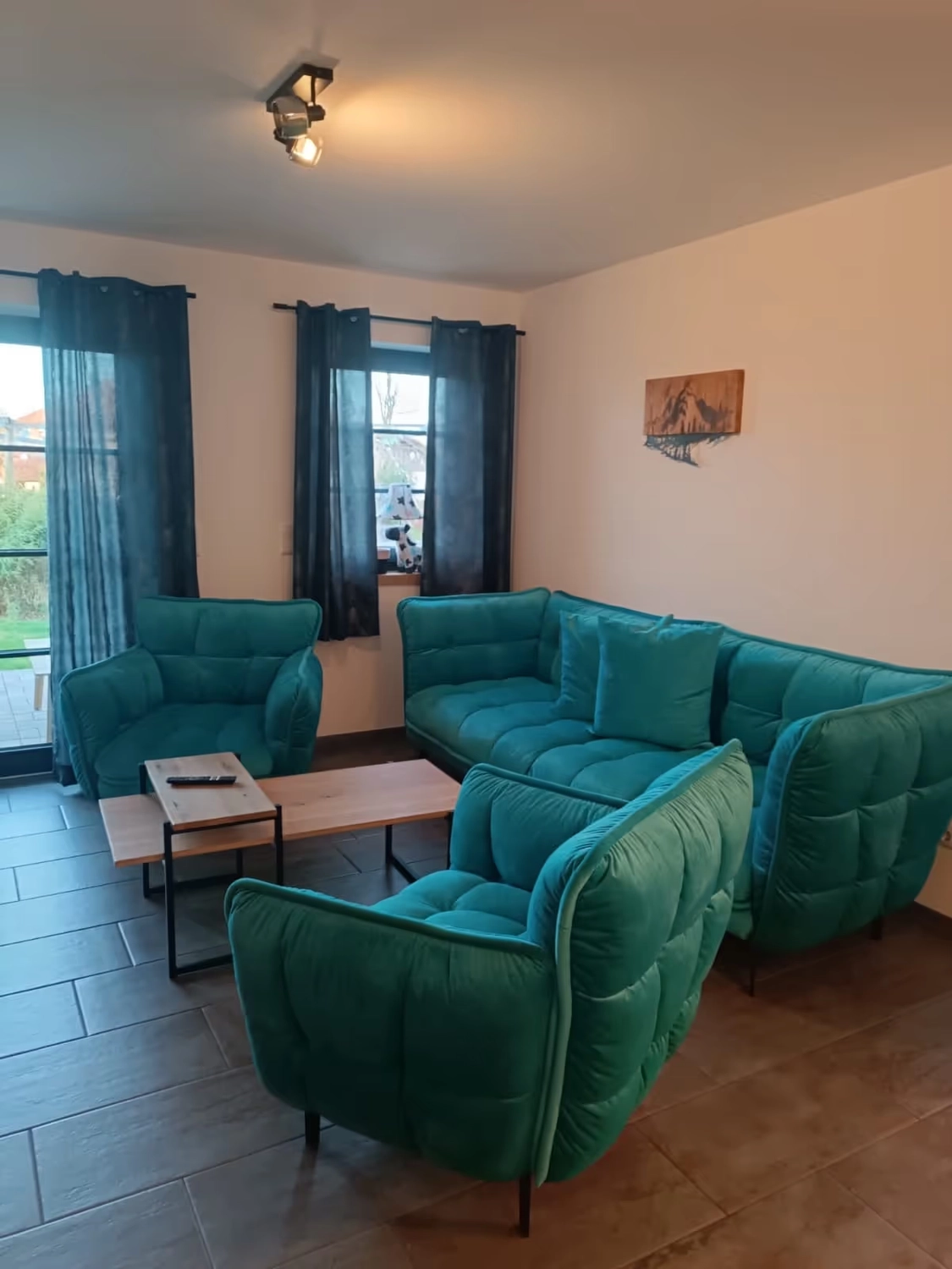 Junior Suite - Wohnzimmer mit Sitzgruppe