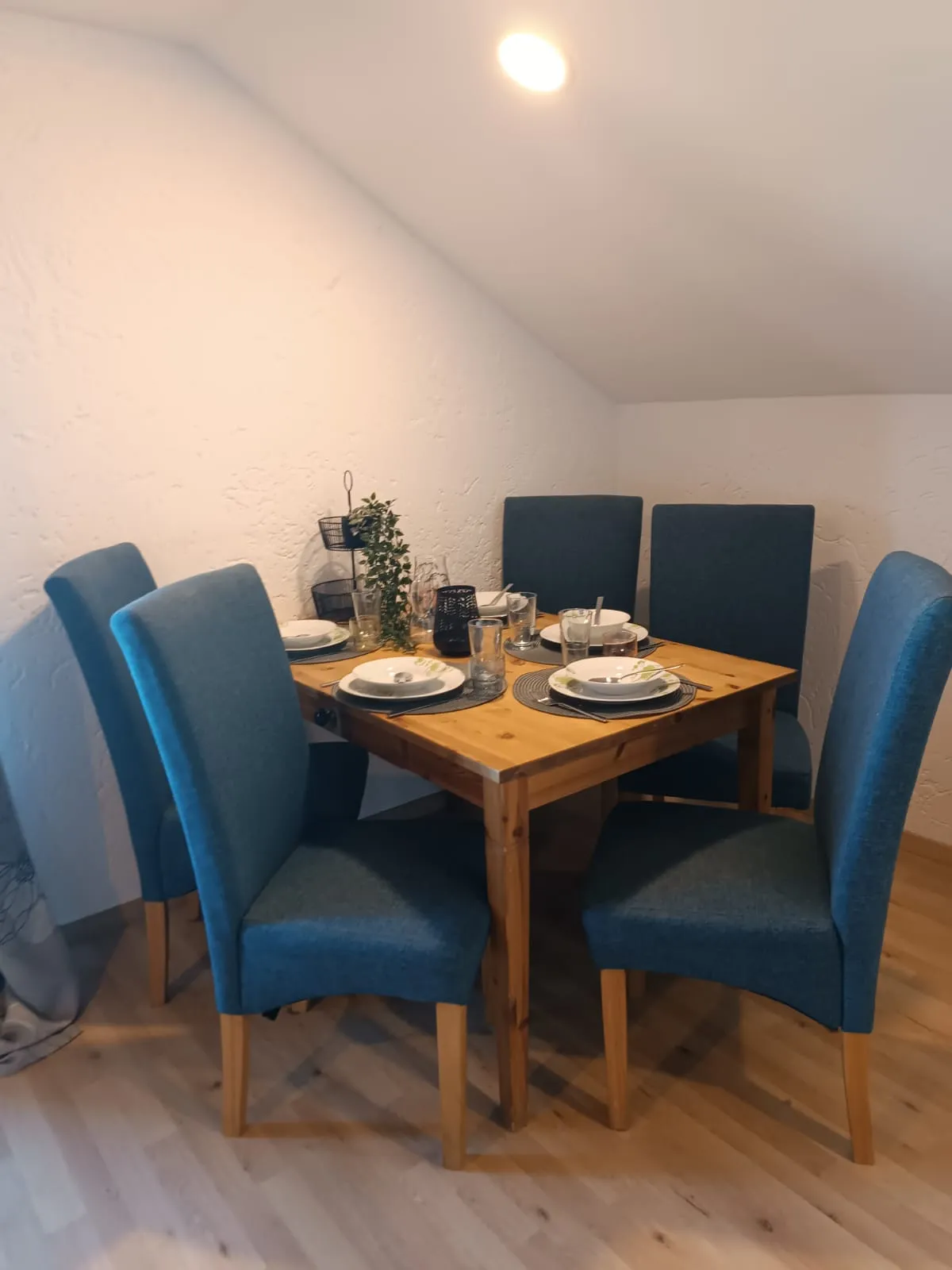 Ferienwohnung fesche Leonie - Wohnküche mit Essplatz